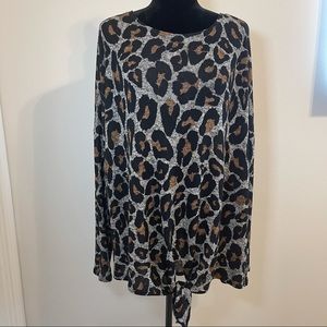 Reborn J the plus | Leopard Top | 1X *RUNS BIG